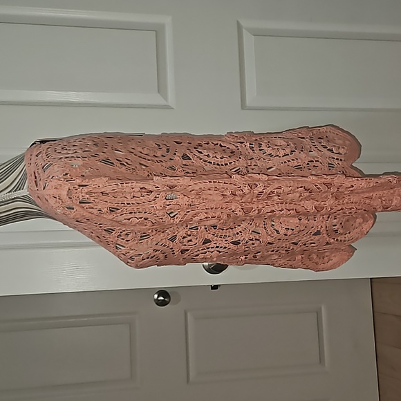 Oliver. o Women Crochet Top Eyalet Blouse SW3522 style Size L Conyon Clay - Picture 8 of 12